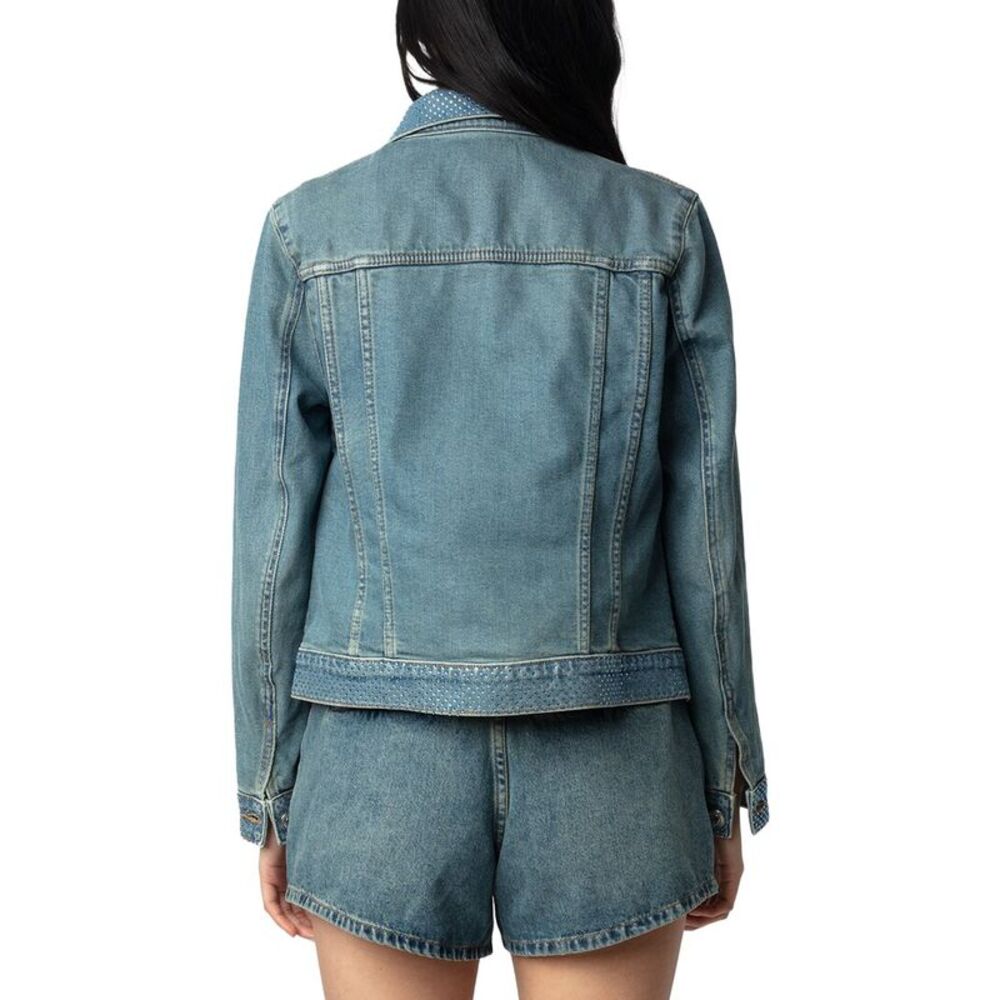 Zadig & Voltaire Womens  Kioky Denim Jacket - Picture 2 of 3
